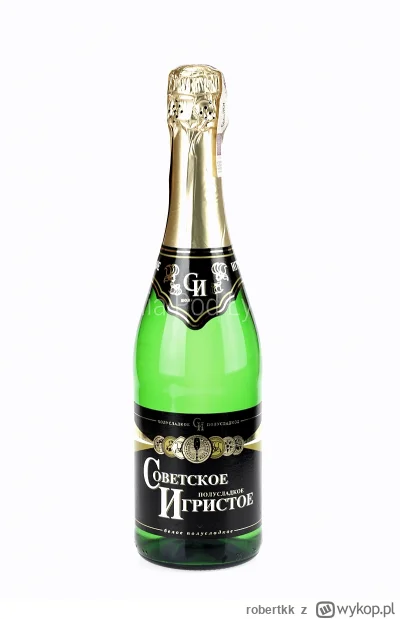 robertkk - Nie zapominajcie żeby rok plucia na rosję uczcić rosyjskim szampanem ( ͡° ...