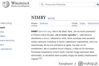 Saeglopur - @ApoIIo: https://pl.wikipedia.org/wiki/NIMBY pierwszy raz z tym się spoty...