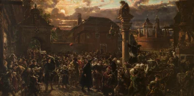 wfyokyga - Jan Matejko, Wyjście żaków z Krakowa w roku 1549
#sztukadoyebana