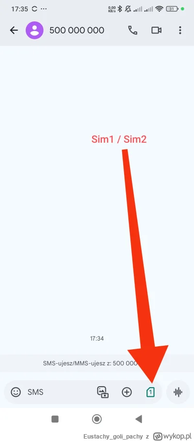 E.....y - @Eustachygolipachy jak się chce napisać SMS, to tutaj wybór jeszcze na szcz...