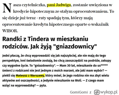 GomiGomi - #nieruchomosci #onet #wyborcza

Wiecie, co ma wspólnego Mateusz z Warszawy...