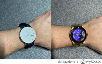 donfazzione - Cześć panowie, sprzedam dwa zegarki, w których nie chodzę, bo właściwie...