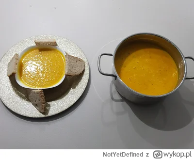 NotYetDefined - Na #obiad ugotowałem #zupa #krem z marchewek z tymiankiem. 

Składnik...