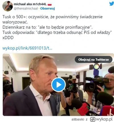 alibaski - @strasznyzwierz: Jak Donald coś mówi to mówi i nie należy wnikać,  liczy s...