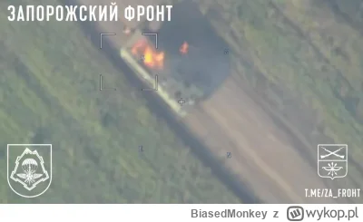 BiasedMonkey - #ukraina #wojna #rosja
Ruski barachło-dron tym razem konfrontuje się f...