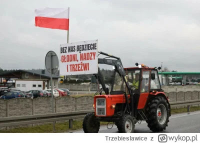 Trzebieslawice - Rolnicy tym manifestem skradli moje serce! Fotka z NaszeMiasto