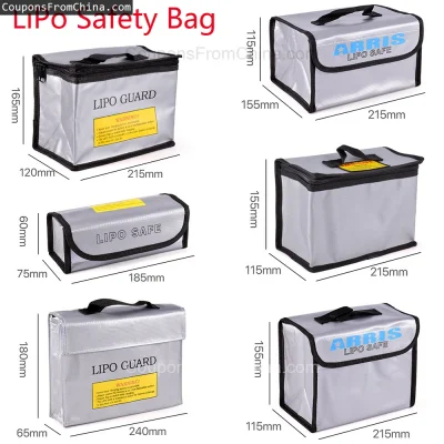 n____S - ❗ Lipo RC Battery Guard Safety Bag
〽️ Cena: 2.40 USD
➡️ Sklep: Aliexpress

B...