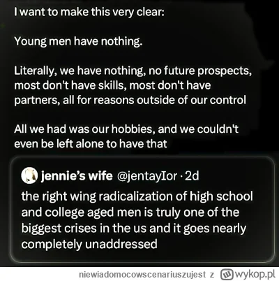 niewiadomocowscenariuszujest - #przegryw #przegrywpo30tce #przegrywpo40tce