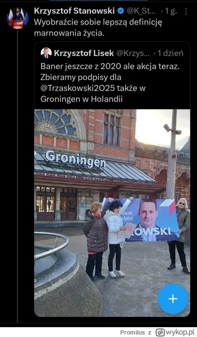 Promilus - Zbieranie podpisów typowi, który kandyduje dla jaj i mówi, że nie chce wyg...