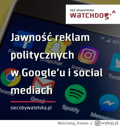 WatchdogPolska - Komitet Wyborczy Prawo i Sprawiedliwość od startu kampanii wyborczej...