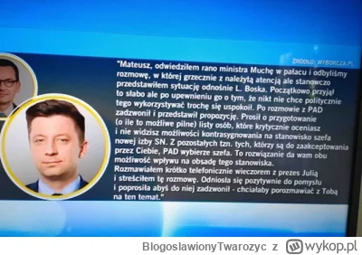 BlogoslawionyTwarozyc - Na zdjęciu fragment "wyciekniętego" maila Dworczyka. Wrzucam ...