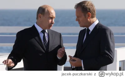 jacek-puczkarski - @jacek-puczkarski: STACJA V Tusk pomaga Putinowi nieść krzyż na mo...