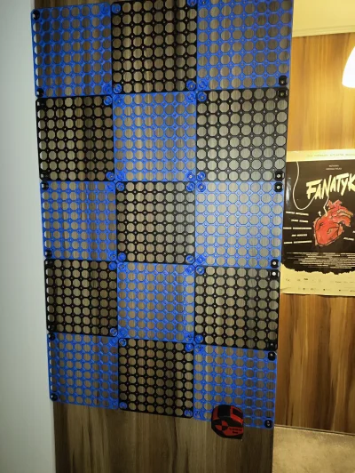 Polinik - W końcu, ledwie po 55 godzinach druku mam w końcu miejsce do powieszenia ta...