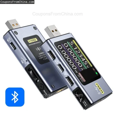 n____S - ❗ FNIRSI-FNB5B USB QC/PD Voltage Current Meter Tester with Bluetooth
〽️ Cena...