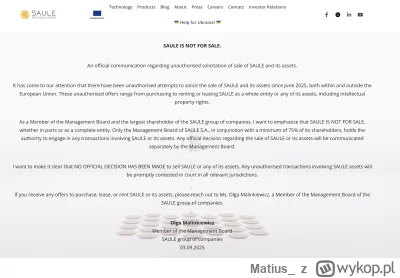 Matius_ - Tymczasem na stronie spółki z o. o. ( ͡° ͜ʖ ͡°)