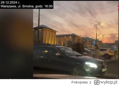 Pokojowa - Warszawa, ul. Smolna, 29 gru 2024r.

Ukrainka podeszła do Polaka w samocho...