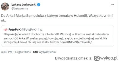 Brygadzistaziomek - Dwóch zawodników #ksw ostrzelanych!