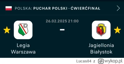 Lucas04 - Dziś przystawka, jutro uczta 

#mecz