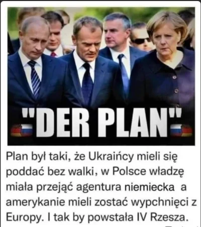 n.....t - Niemcy cały czas realizują swój "Der Plan" z Ruskimi ;)