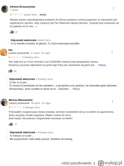 rafal-paszkowski - @rafal-paszkowski: Opinie