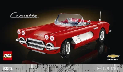 Semigod - Kultowy Chevrolet Corvette ujawniony

1210 elementów
150€

#lego

Powiem sz...
