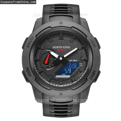 n____S - ❗ NORTH EDGE Mars 3 50m Smart Watch
〽️ Cena: 20.99 USD (dotąd najniższa w hi...