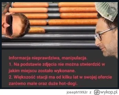 joseph1992r - @joseph1992r: sprzedaliście sie za rogale i parówy brudnej pały z orlen...