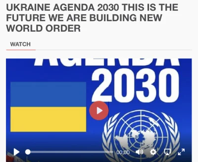 Verdino - UKRAINA 
AGENDA 2030 
TO JEST PRZYSZŁOŚĆ 
BUDUJEMY NOWY PORZĄDEK ŚWIATA

Oc...