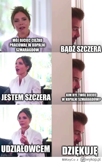 MiKeyCo - > aby do czegoś dojść spał w fabryce Tesli i pracował po 20h dziennie
 aby ...