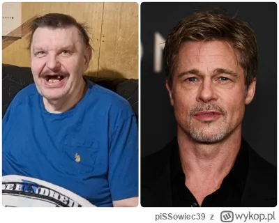 piSSowiec39 - Tak na dobranoc,dzisiaj 61 lat kończy Brad Pitt,rocznik Krzysia-misia,n...