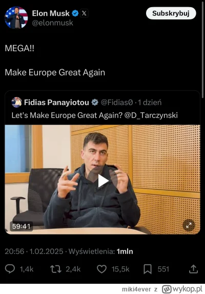 miki4ever - #elonmusk #wybory #polityka #bekazpisu 

Żeby zrozumieć jak pozycjonuje s...