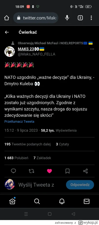 zafrasowany - Będzie to NATO na wschodzie czy nie będzie? ( ͡° ͜ʖ ͡°) #ukraina #wojna...
