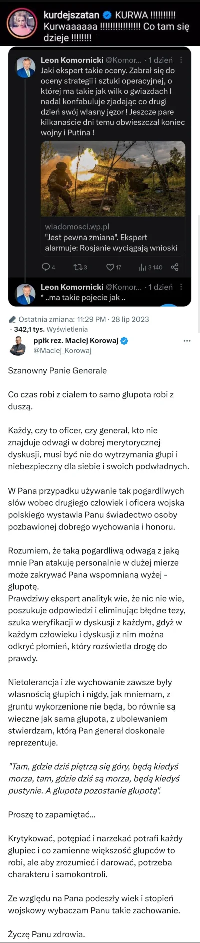 Corona-Regni-Poloniae - Nie wiedziałem, że Komornicki tak nienawidzi Korowaja i z wza...