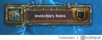 Fadamaker - Invicibla farmiłem tylko po stronie hordy, ponieważ tylko po tej stronie ...