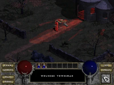 Mietowy_ - I pierwsze odpalenie gry... Pierwsze zejście.
#nostalgia