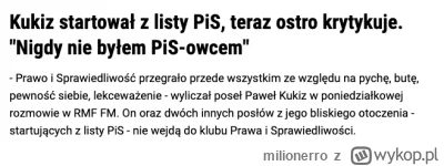 milionerro - Jak dobrze, że mamy w Polsce polityków, którzy zawsze trwają przy swoim ...