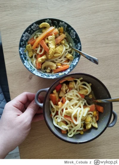 Mirek_Cebula - #gotujzwykopem #jedzzwykopem 
dość proste a'la azjatyckie jedzenie ;)
...