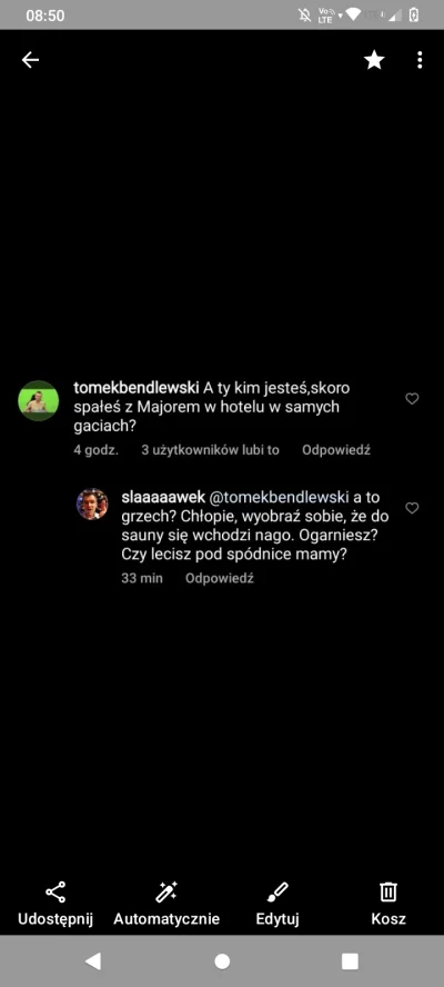 OlgierdanoTivi - Porównać picie wódki w hotelowym pokoju do sauny 

#kononowicz #pato...