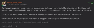 proteinov - @Cernold: ostatnio mi jakiś przedstawiciel pro-trans robił fikoły, że dzi...