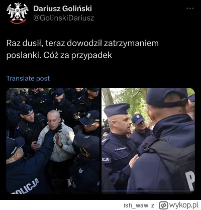 ish_waw - To chyba ten z tej samej specjalnej kohorty PiSowskiej, co atakuje protestu...