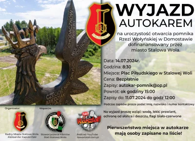 SendMeAnAngel - Wyjazd do Domostawy na otwarcie pomnika rzezi wołyńskiej. #domostawa ...