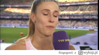 Rogogon5 - #paryz2024 #lekkoatletyka #heheszki Dzięcioł masakruje tym razem Natalię K...