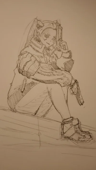 MajsterZeStoczni - #tworczoscwlasna #rysujzwykopem #cyberpunk2077 #edgerunners