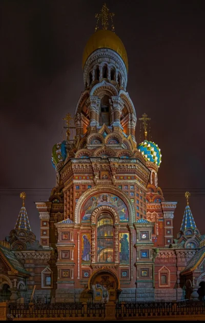 Loskamilos1 - Cerkiew na Krwi w Petersburgu, było już wnętrze, teraz dorzucam zewnętr...