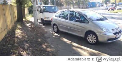 Adamfabiarz - Bus zastawił całkiem chodnik na mojej dzielnicy. Dzwonię na straż miejs...