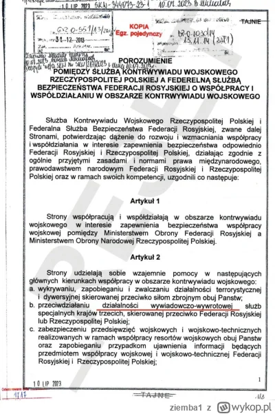 ziemba1 - Tusk podpisując ten dokument w 2011  tylko chciał ewakuować polskich żołnie...