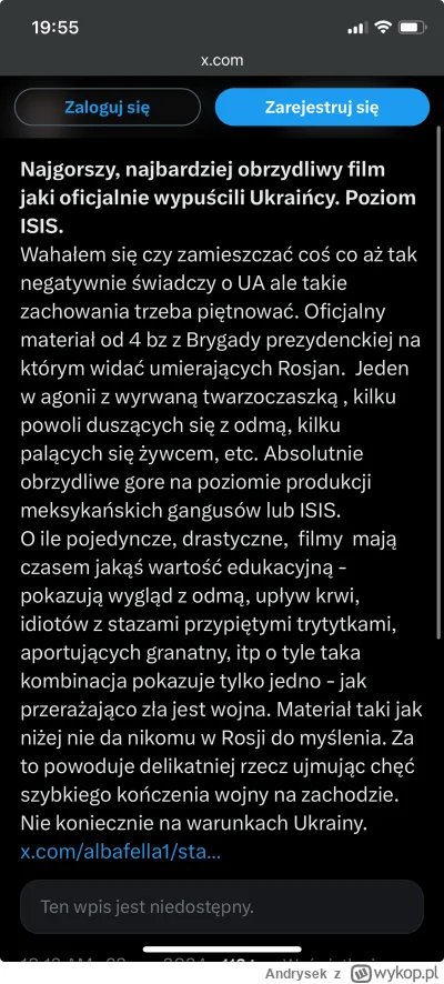 Andrysek - @Drogomir: 
No tak średnio bym powiedział. Chyba, że trzeba się zalogować