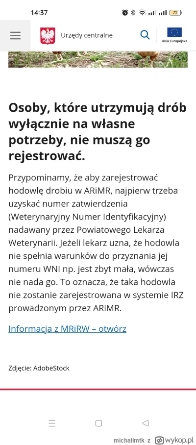 michallmtk - @tomilipin nie musisz. nie siej fermentu. zadzwoń jutro do właściwego dl...