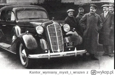 Kantorwymianymysliiwrazen - Ojciec narodu sowieckiego kupił sobie nowy samochód.
#cie...