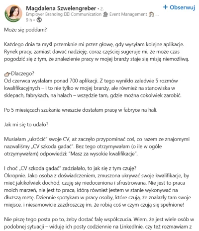 walokid - Ktoś się ostatnio pytał jak tam sytuacja HRówek, scrum masterów i managment...